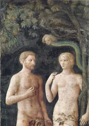 Detalle de la Tentación de Adán y Eva, c.1423-25 (detalle)